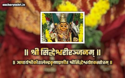 श्री सिद्धेश्वरीरञ्जनम्